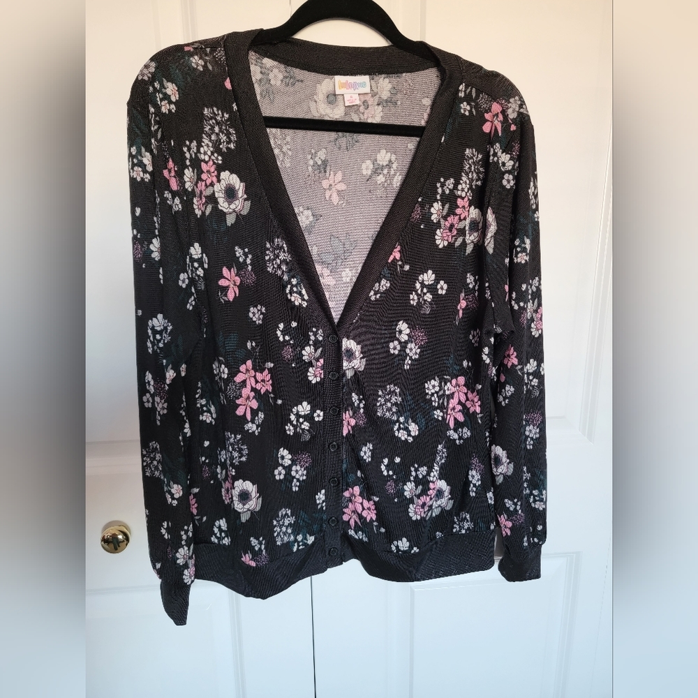 Lightweight Floral Cardigan